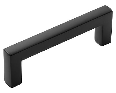 Belwith-Keeler Coventry 3-3/4" (96mm) Center-to-Center Cabinet Pull (Matte Black)