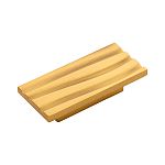Belwith Keeler Bijou Dune 1-7/8" (48mm) Center-to-Center Cabinet Pull (Brushed Golden Brass)
