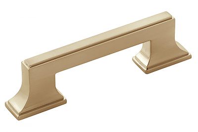 Belwith-Keeler Brownstone 3" (76mm) Center-to-Center & 3-3/4" (96mm) Center-to-Center Cabinet Pull (Champagne Bronze)