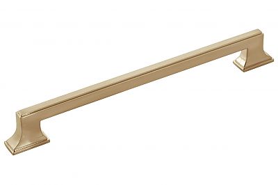 Belwith-Keeler Brownstone 8-13/16" (224mm) Center-to-Center Cabinet Pull (Champagne Bronze)