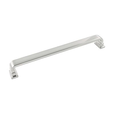 Belwith Keeler Brighton 8-13/16" (224mm) Center-to-Center Cabinet Pull (Satin Nickel)