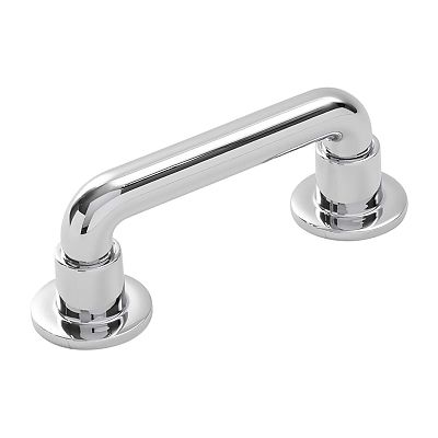 Belwith Keeler Urbane 3" (76mm) Center-to-Center Cabinet Pull (Polished Chrome)