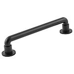 Belwith Keeler Urbane 6-5/16" (160mm) Center-to-Center Cabinet Pull (Matte Black)
