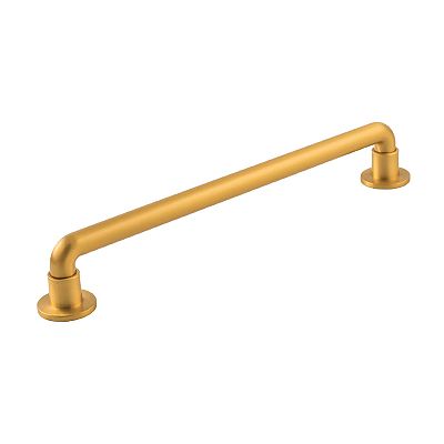 Belwith Keeler Urbane 8-13/16" (224mm) Center-to-Center Cabinet Pull (Brushed Golden Brass)