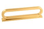 Belwith-Keeler Corsa 3" (76mm) Center-to-Center & 3-3/4" (96mm) Center-to-Center Cabinet Pull (Brushed Golden Brass)
