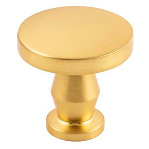 Belwith-Keeler Anders 1-1/4" (32mm) Cabinet Knob (Brushed Golden Brass)