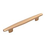 Belwith Keeler Pebble 6-5/16" (160mm) Center-to-Center or 7-9/16" (192mm) Center-to-Center Cabinet Pull (Champagne Bronze)