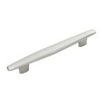 Belwith Keeler Pebble 6-5/16" (160mm) Center-to-Center or 7-9/16" (192mm) Center-to-Center Cabinet Pull (Satin Nickel)