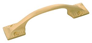 Belwith Keeler Vintage 1900 3" (76mm) Center-to-Center Cabinet Pull (Satin Brass)