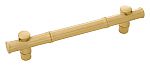 Belwith Keeler Junzi 5" (128mm) Center-to-Center Cabinet Pull (Satin Brass)