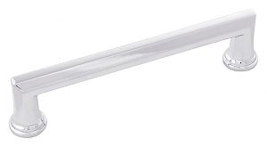 Belwith Keeler Facette 5" (128mm) Center-to-Center Cabinet Pull (Polished Chrome)
