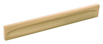 Belwith Keeler Ingot 6-5/16" (160mm) Center-to-Center Cabinet Pull (Brushed Golden Brass)