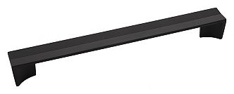 Belwith Keeler Avenue 8-13/16" (224mm) Center-to-Center Cabinet Pull (Matte Black)