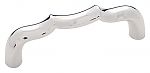Belwith Keeler Trellis 3" (76mm) Center-to-Center Cabinet Pull (Polished Nickel)