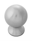 Belwith Keeler Fuller 1" (25mm) Cabinet Knob (Stainless Steel Look)