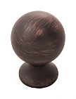 Belwith Keeler Fuller 1" (25mm) Cabinet Knob (Vintage Bronze)