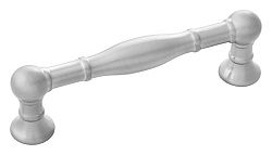 Belwith Keeler Fuller 3-3/4" (96mm) Center-to-Center Cabinet Pull (Stainless Steel Look)