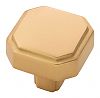 Belwith Keeler Monroe 1-5/16" (33mm) Cabinet Knob (Brushed Golden Brass)