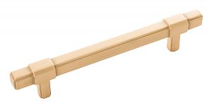 Belwith Keeler Monroe 5" (128mm) Center-to-Center Cabinet Pull (Brushed Golden Brass)