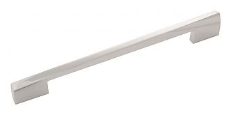 Belwith Keeler Flex 8-13/16" (224mm) Center-to-Center Cabinet Pull (Polished Nickel)