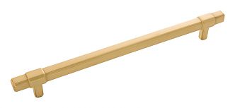 Belwith Keeler Monroe 8-13/16" (224mm) Center-to-Center Cabinet Pull (Brushed Golden Brass)