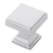 Belwith Keeler Brownstone 1-1/8" (29mm) Cabinet Knob (Chrome)