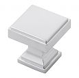 Belwith Keeler Brownstone 1-1/8" (29mm) Cabinet Knob (Chrome)