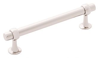 Belwith Keeler Ostia 5" (128mm) Center-to-Center Cabinet Pull (Polished Nickel)