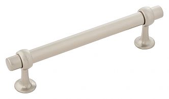 Belwith Keeler Ostia 5" (128mm) Center-to-Center Cabinet Pull (Satin Nickel)