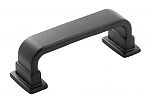 Belwith Keeler Brighton 3" (76mm) Center-to-Center Cabinet Pull (Matte Black)
