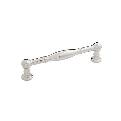 Belwith-Keeler Fuller 5-1/16" (129mm) Center-to-Center Cabinet Pull (Polished Nickel)