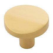 Belwith Keeler Veer 1-3/8" (35mm) Cabinet Knob (Brushed Golden Brass)