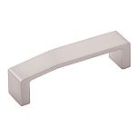Belwith Keeler Veer 3-3/4" (96mm) Center-to-Center Cabinet Pull (Satin Nickel)