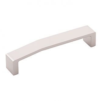 Belwith Keeler Veer 5" (128mm) Center-to-Center Cabinet Pull (Polished Nickel)