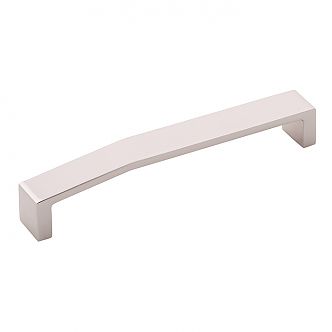 Belwith Keeler Veer 6-5/16" (160mm) Center-to-Center Cabinet Pull (Polished Nickel)