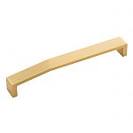 Belwith Keeler Veer 7-9/16" (192mm) Center-to-Center Cabinet Pull (Brushed Golden Brass)