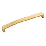 Belwith Keeler Veer 8-13/16" (224mm) Center-to-Center Cabinet Pull (Brushed Golden Brass)