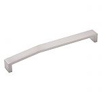 Belwith Keeler Veer 8-13/16" (224mm) Center-to-Center Cabinet Pull (Satin Nickel)