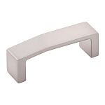 Belwith Keeler Veer 3" (76mm) Center-to-Center Cabinet Pull (Satin Nickel)