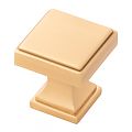 Belwith Keeler Brownstone 1-1/8" (29mm) Cabinet Knob (Brushed Golden Brass)