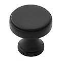 Belwith Keeler Brownstone 1-1/4" (32mm) Cabinet Knob (Matte Black)