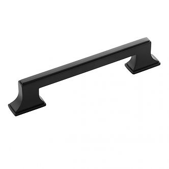Belwith Keeler Brownstone 5" (128mm) Center-to-Center Cabinet Pull (Matte Black)