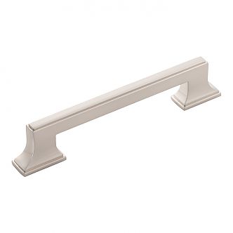 Belwith Keeler Brownstone 6-5/16" (160mm) Center-to-Center Cabinet Pull (Satin Nickel)