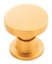 Belwith Keeler Urbane 1-1/4" (32mm) Cabinet Knob (Brushed Golden Brass)