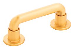 Belwith Keeler Urbane 3" (76mm) Center-to-Center Cabinet Pull (Brushed Golden Brass)