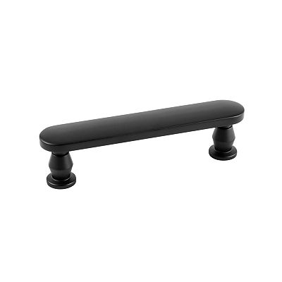 Belwith-Keeler Anders 3-3/4" (96mm) Center-to-Center Cabinet Pull (Matte Black)