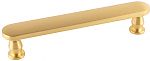 Belwith-Keeler Anders 5-1/16" (129mm) Center-to-Center Cabinet Pull (Brushed Golden Brass)