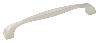 Hickory Hardware Twist 6-5/16" (160mm) Center-to-Center Cabinet Pull (Satin Nickel)