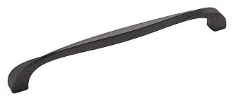 Hickory Hardware Twist 8-13/16" (224mm) Center-to-Center Cabinet Pull (Black Iron Finish)