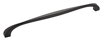 Hickory Hardware Twist 12" (305mm) Center-to-Center Cabinet Pull (Black Iron Finish)